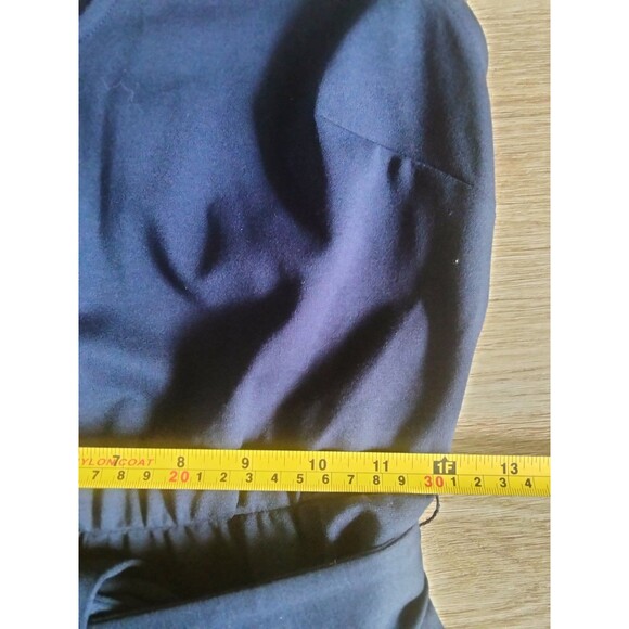 New Womens Jumpsuit X-Small Navy Straight Leg Rayon Sleeveless - Picture 6 of 8